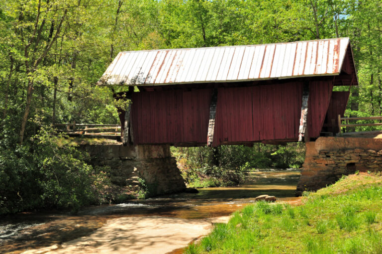 Uncover the history and beauty of Campbell’s Covered Bridge